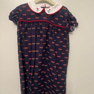 The Beaufort Bonnet girls Holly day dress size 6